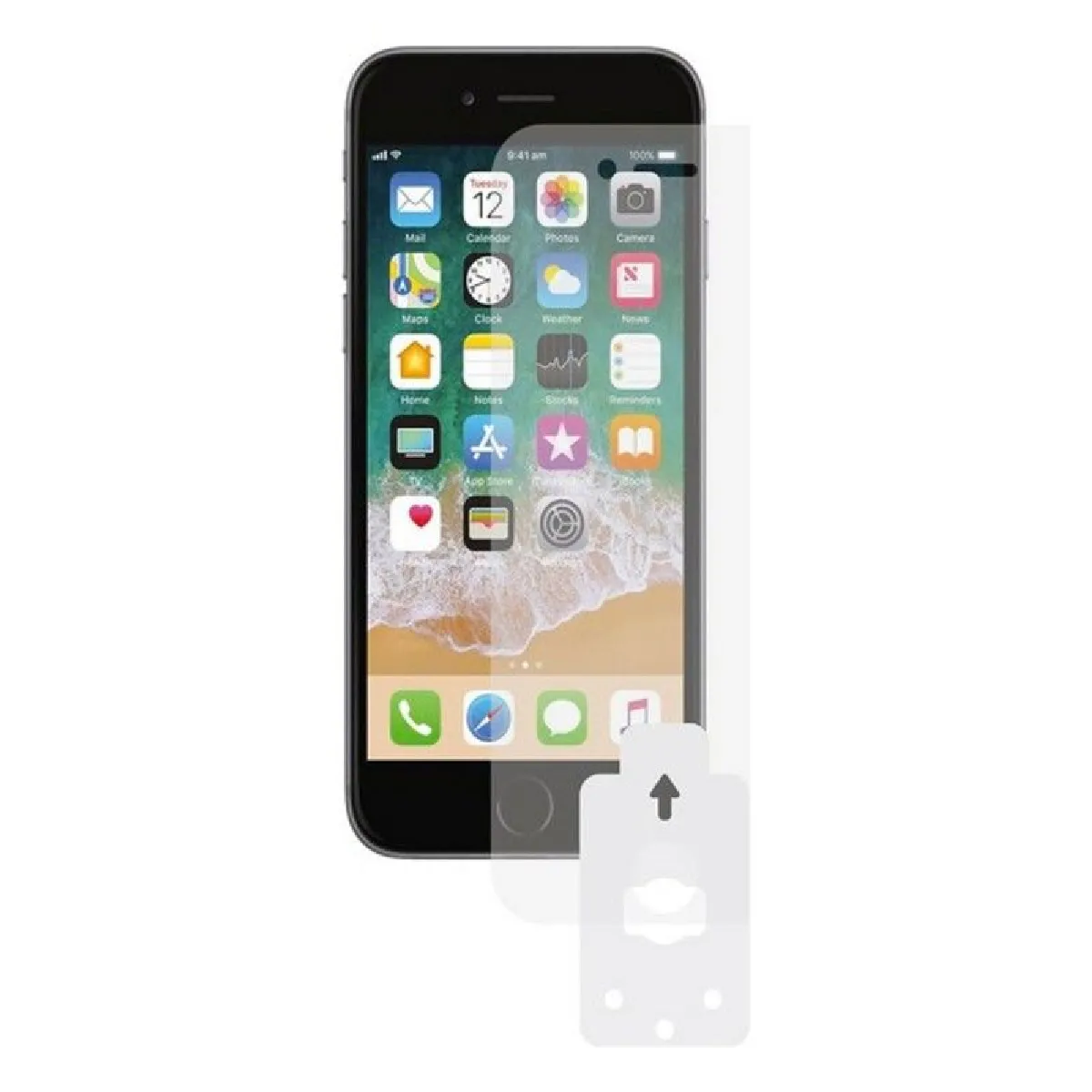 Écran De Protection En Verre Trempé Iphone 5/se Ksix