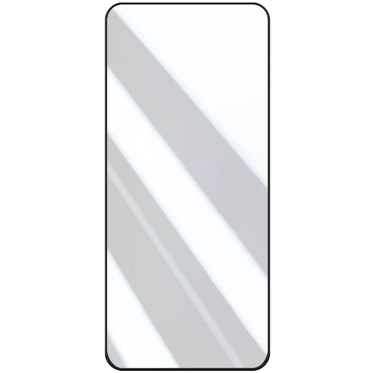 Verre Trempé Pour Samsung S24 Plus Et S25 Plus Adhésion Totale Noir Transparent
