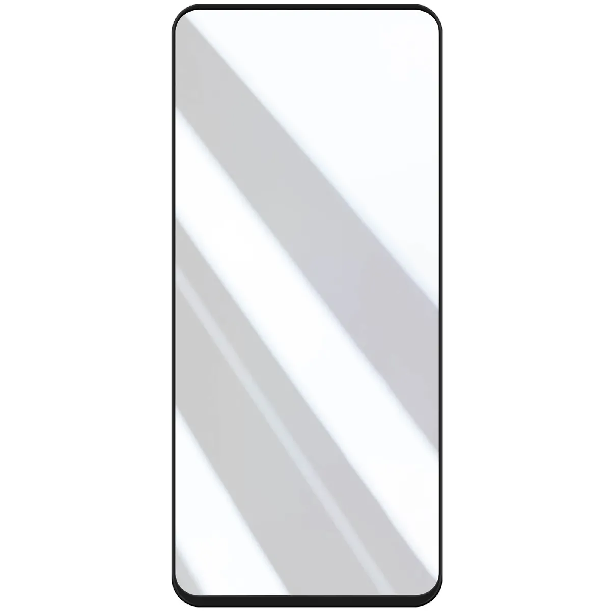 Verre Trempé Pour Samsung Galaxy S23 Fe Adhésion Totale Noir Transparent