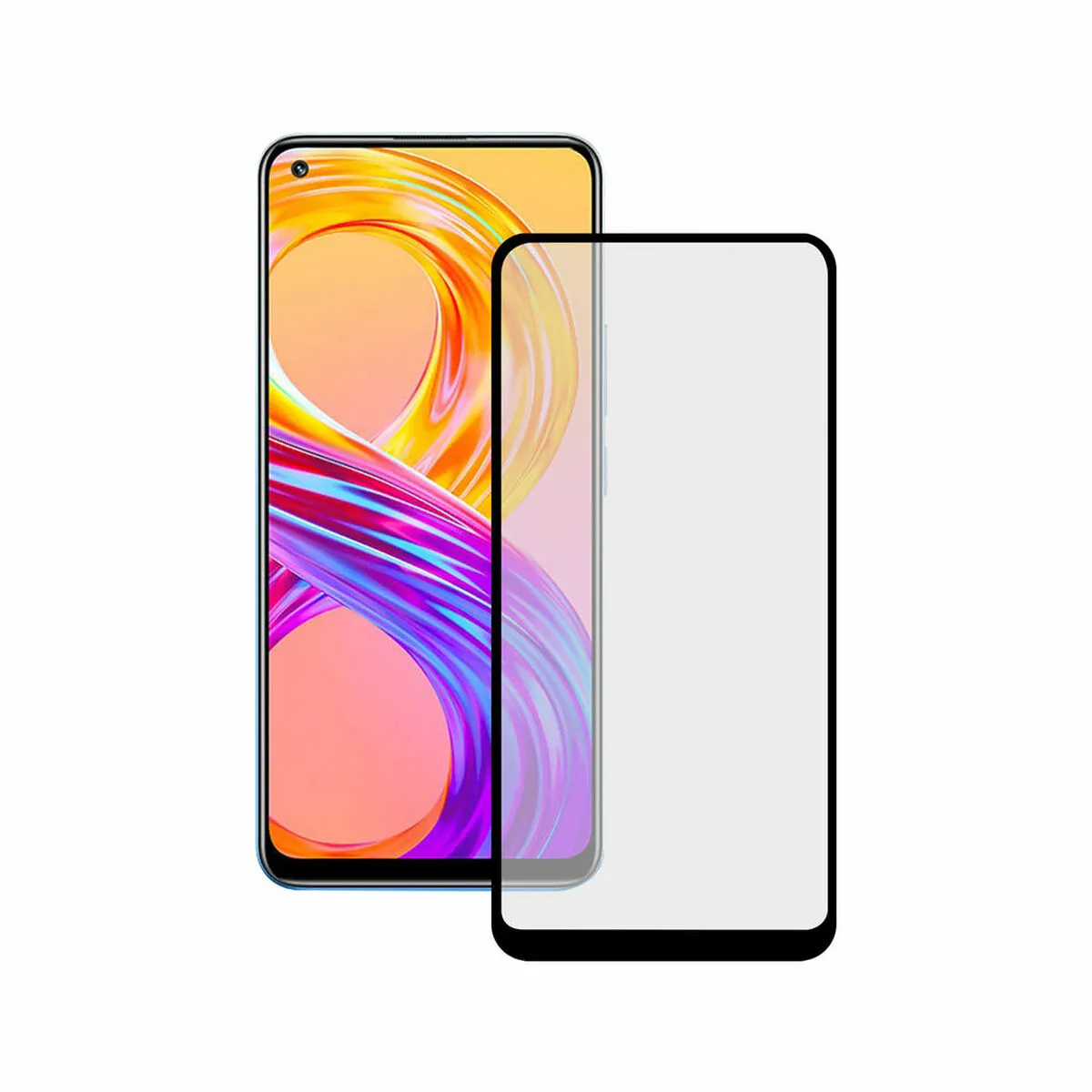 Ksix B9150sc32n Écran Et Protection Arrière De Téléphones Portables Protection D'écran Transparent Realme 1 Pièce(s)