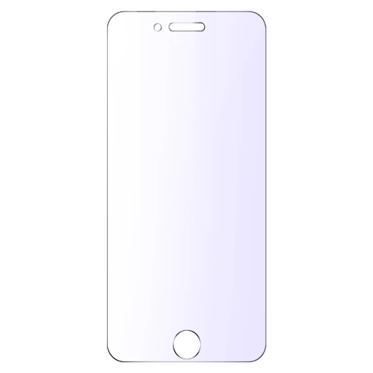 Vitre Iphone Se 2022 / 2020 Et 8 / 7 Anti-lumière Bleue Biseautés Transparent