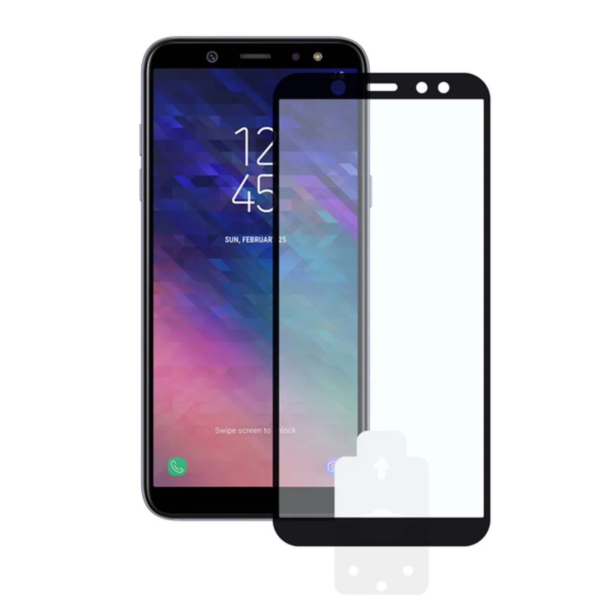Ksix B8608sc30n Écran Et Protection Arrière De Téléphones Portables Protection D'écran Transparent Samsung 1 Pièce(s)