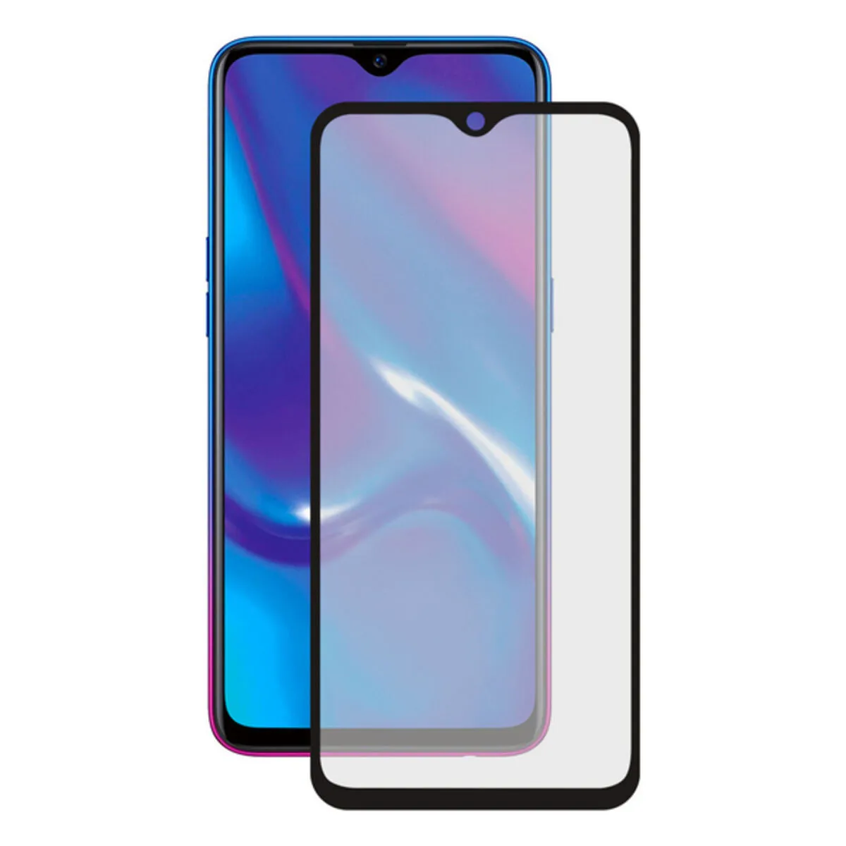 Film Protecteur En Verre Trempé Pour Téléphone Portable Oppo Rx17 Neo/rx17 Pro Ksix Extreme 2.5d