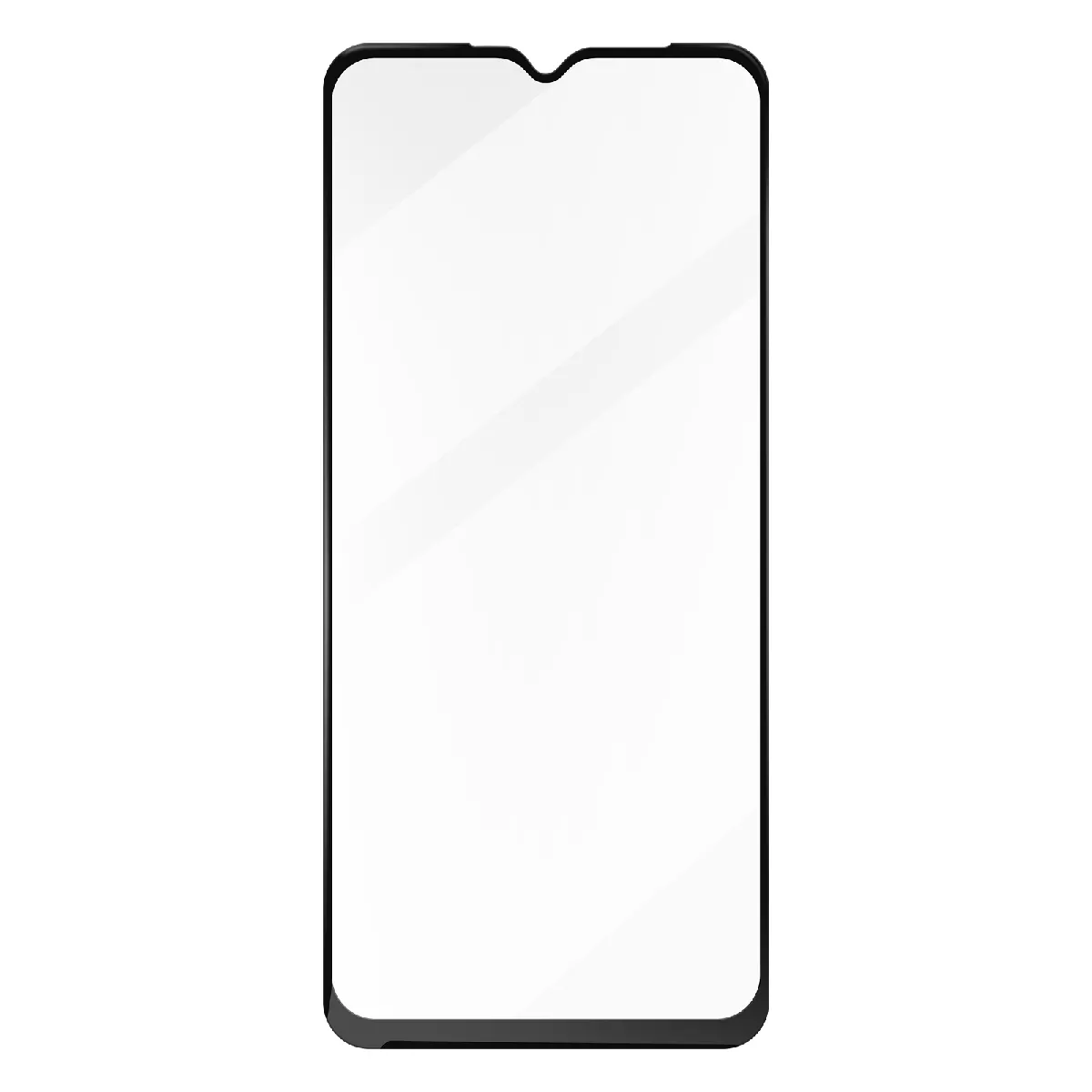 Verre Trempé Pour Samsung Galaxy A23 5g Et M23 5g Dureté 9h Adhésion Totale Noir