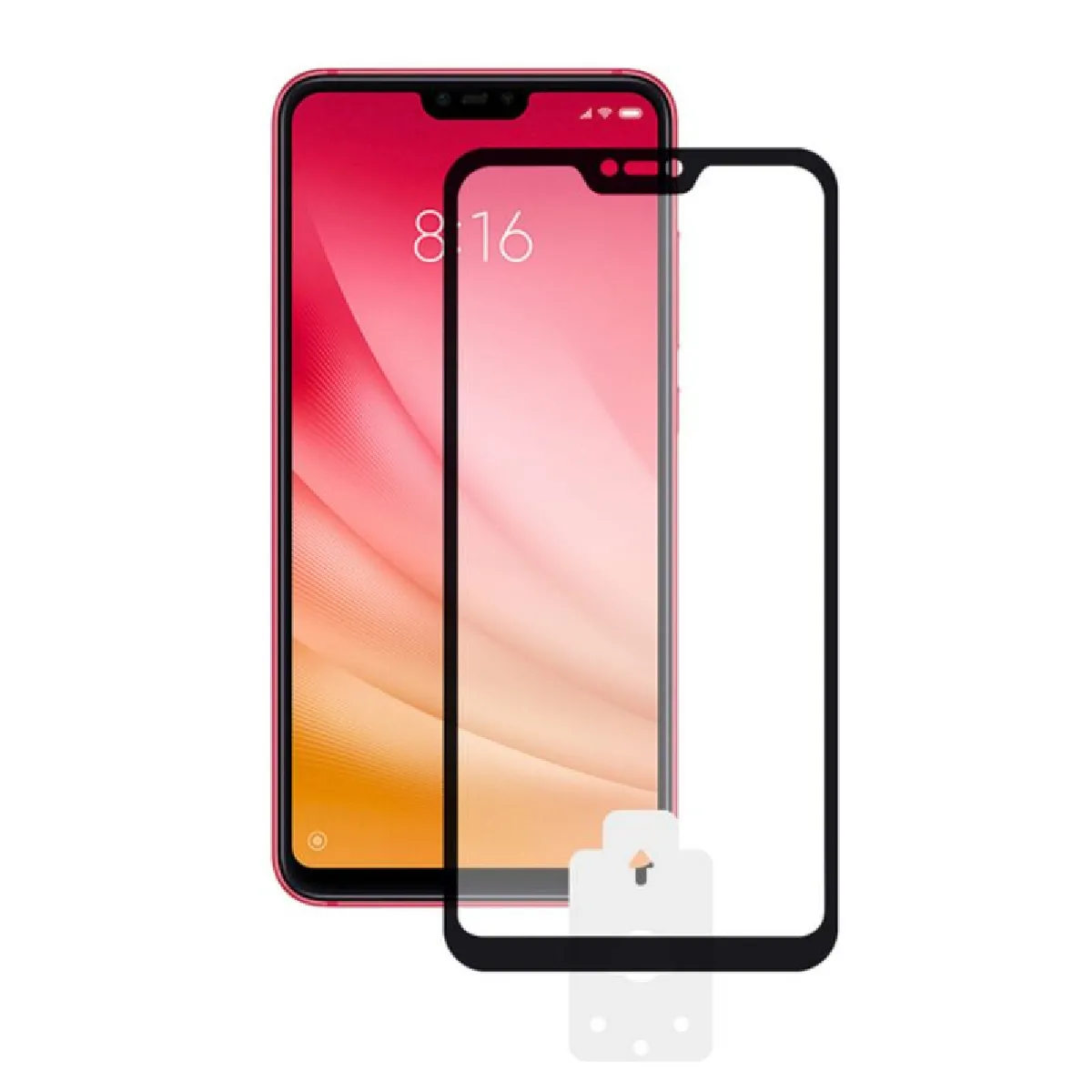 Film Protecteur Pour Téléphone Portable Xiaomi Mi 8 Ksix Extreme 2.5d