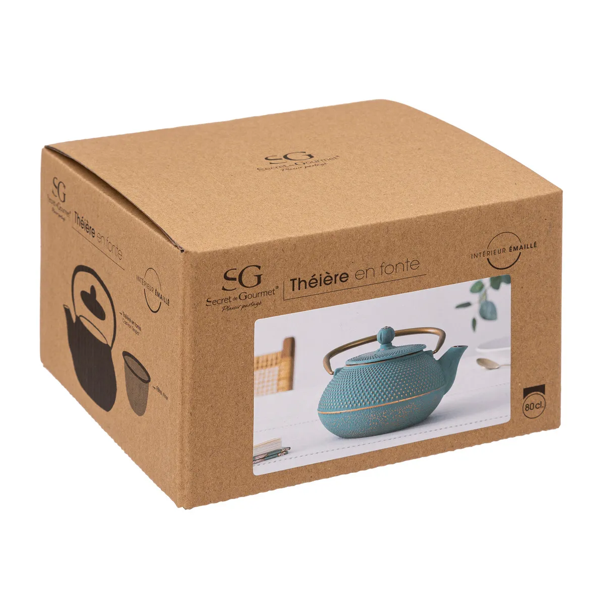 Theiere Fonte "jade" 80 Cl - Sg Secret De Gourmet