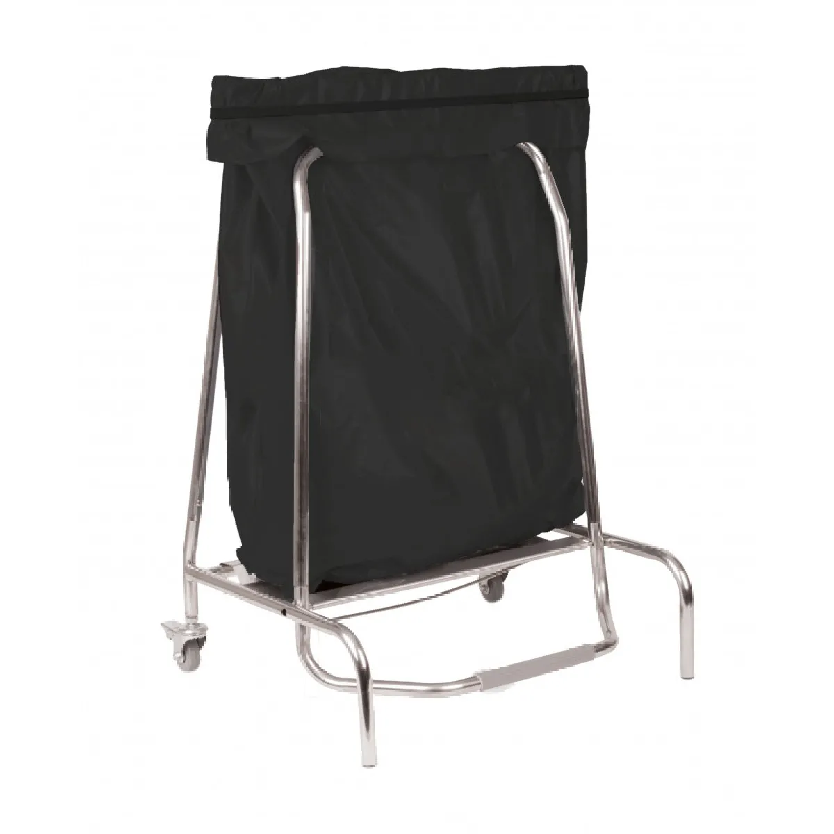 CASSELIN Porte Sac Poubelle Inox 80 L