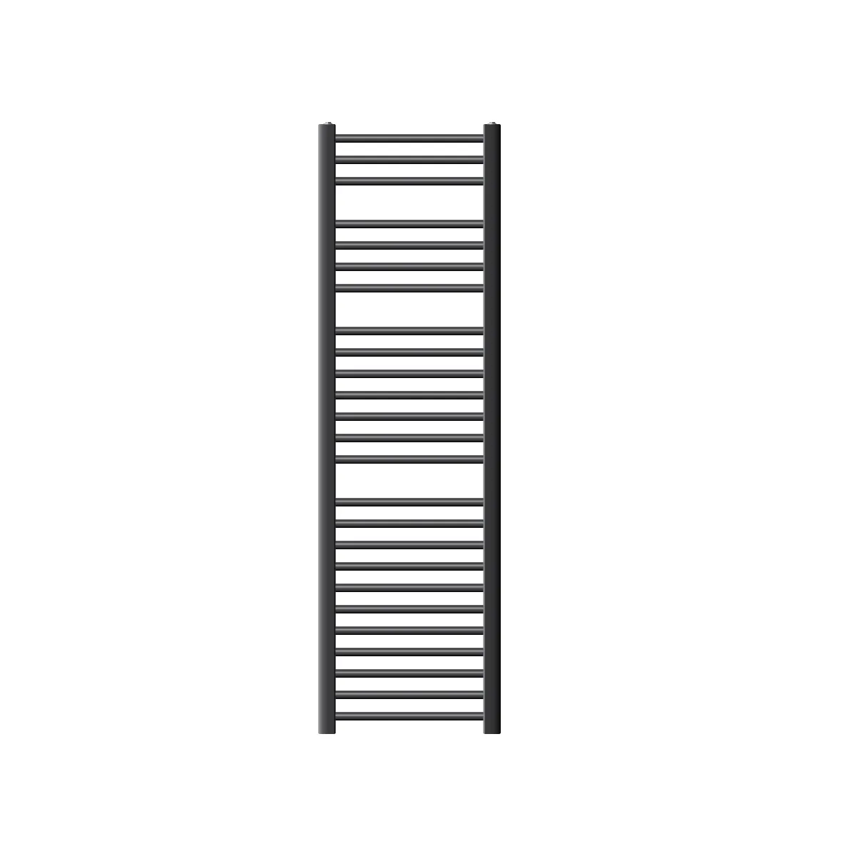 Radiateur de Salle de Bain Design Sahara, 400x1500 mm, Anthracite, Forme Droite