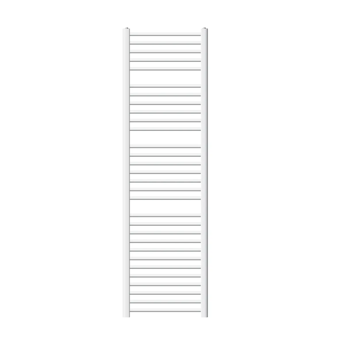 Radiateur de Salle de Bain Design Sahara, 500 x 1800 mm, Blanc, Forme Courbé