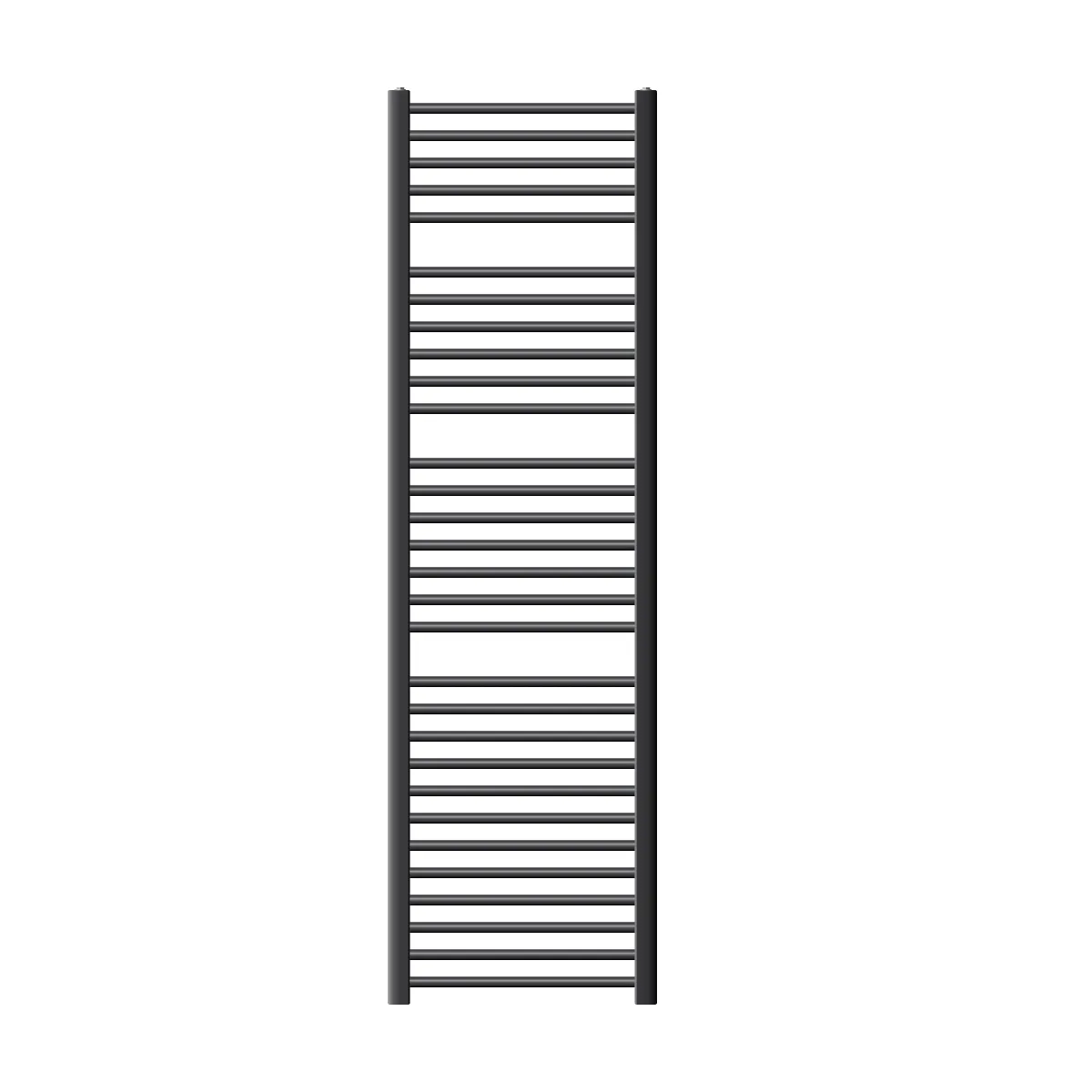 Radiateur de Salle de Bain Design Sahara, 500x1800 mm, Anthracite, Forme Droite