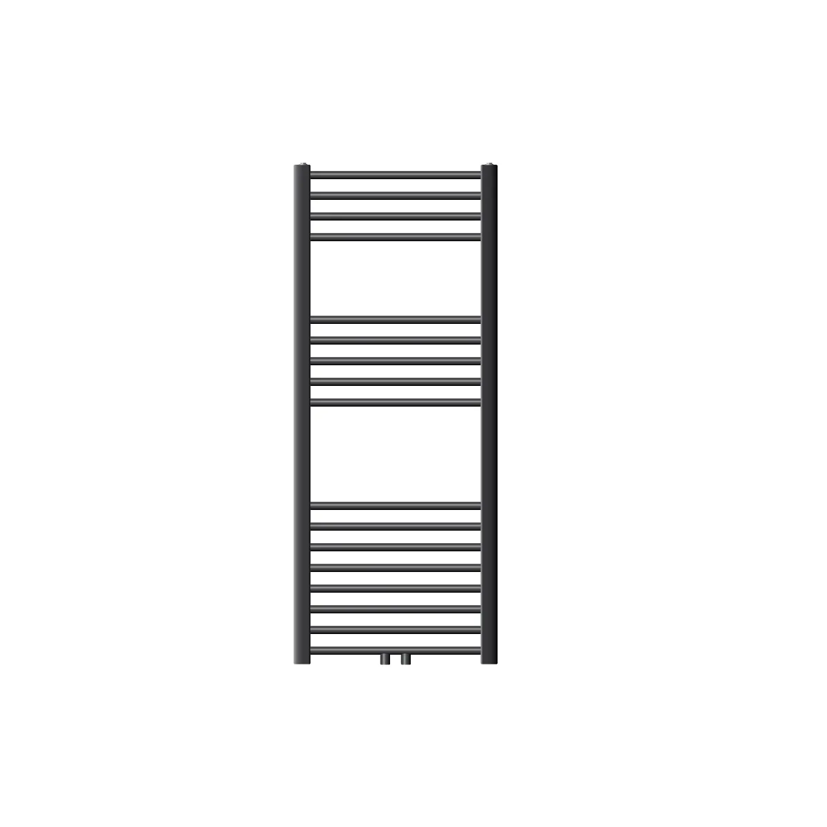 Radiateur de Salle de Bain Design Sahara, 500 x 1200 mm, Anthracite, Forme Droit