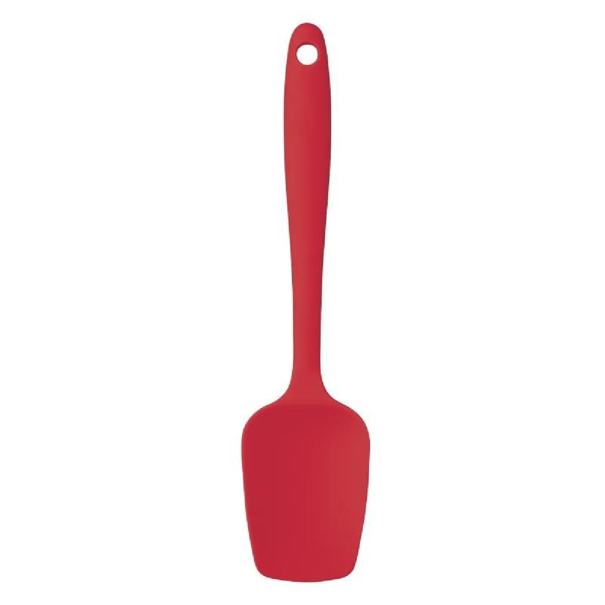 Mini Spatule Et Cuillère En Silicone Rouge Vogue - 200 Mm