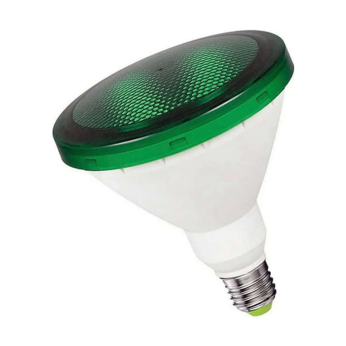 Ampoule LED Par38 E27 15W 1200lm verte GENERIQUE - 12x13,8cm IP64