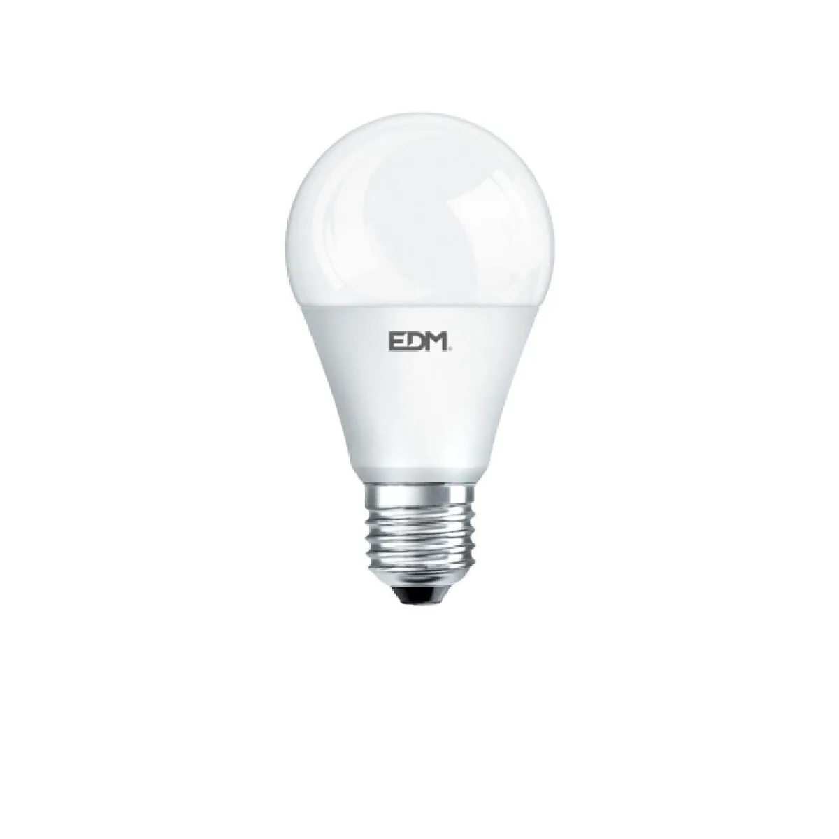 Ampoule LED E27 15W Ronde A60 équivalent à 100W - Blanc Chaud 3200K