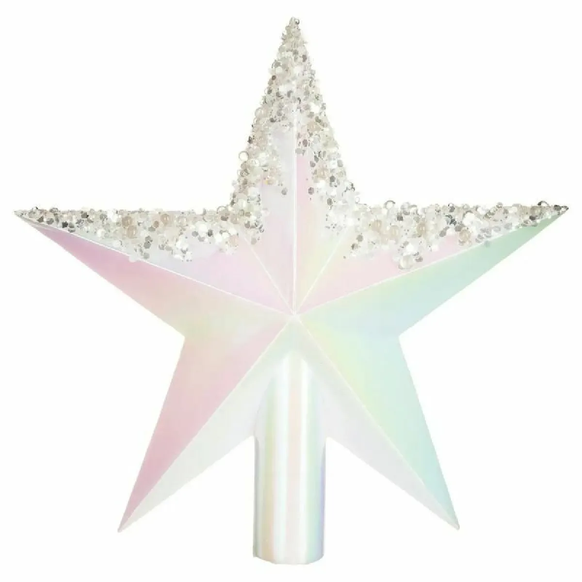 Cimier De Sapin "colorama De Noël" En Plastique H22cm - Feeric Lights & Christmas