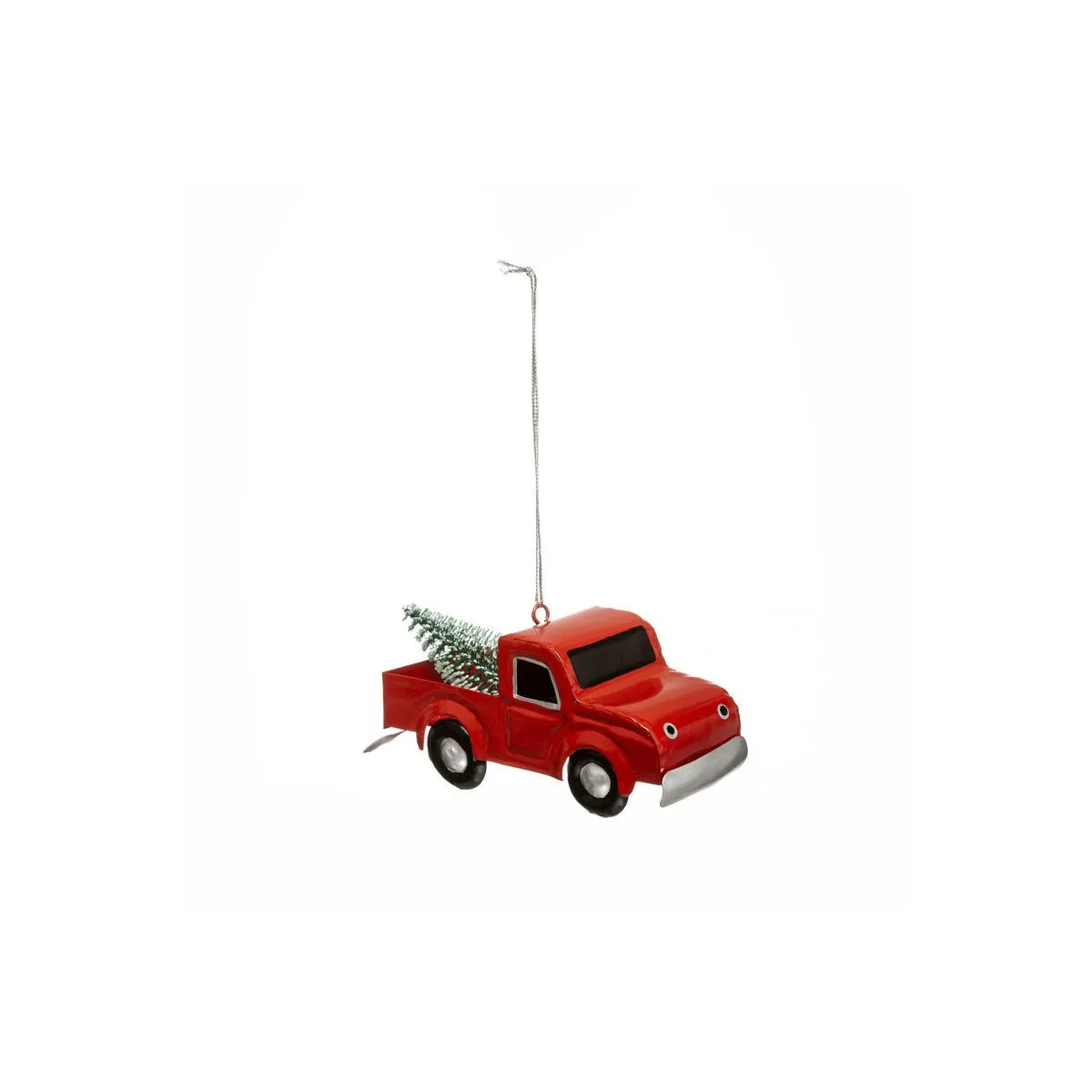 Sujet De Noël Métal Pickup Sapin 11 Cm - Feeric Lights & Christmas