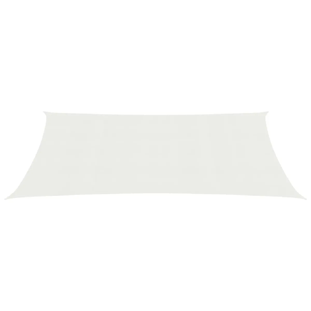 Voile Toile D'ombrage Parasol 160 G/m² 3 X 4,5 M Pehd Blanc 02_0009018