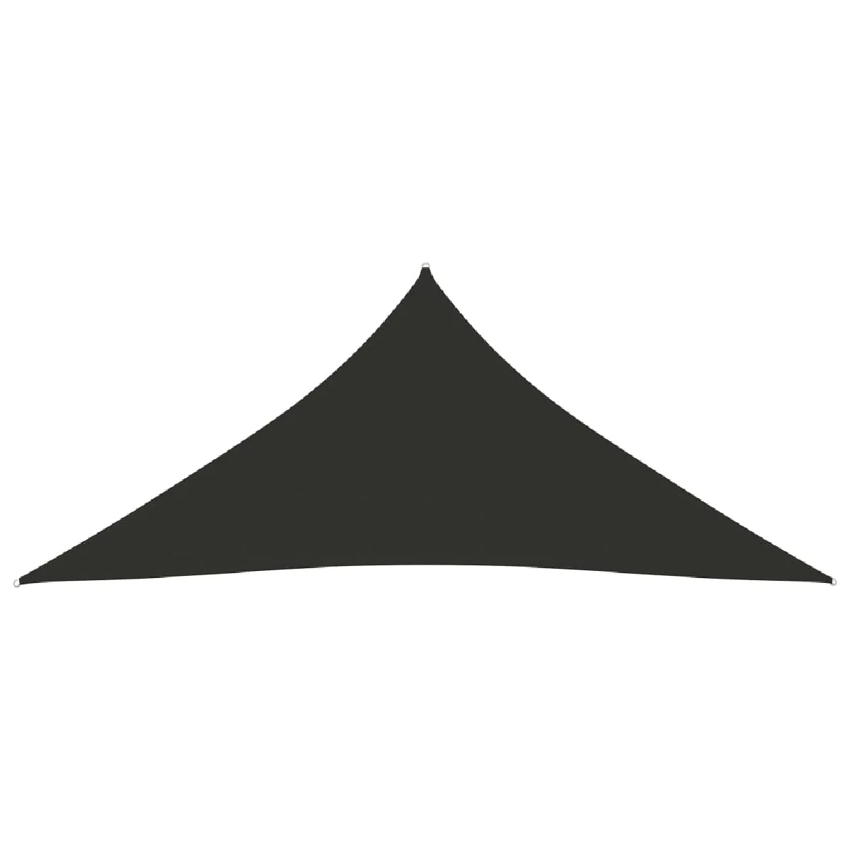 Voile Toile D'ombrage Parasol Tissu Oxford Triangulaire 4 X 5 X 5 M Anthracite 02_0009886