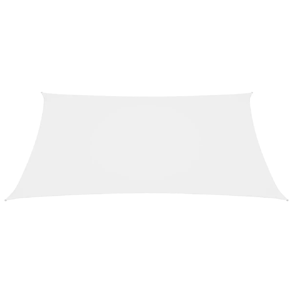 Voile D'ombrage Parasol Tissu Oxford Carré 4,5 X 4,5 M Blanc 02_0009493