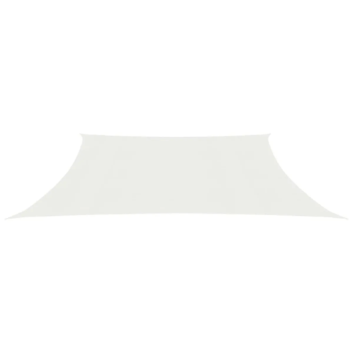 Voile Toile D'ombrage Parasol 160 G/m² Blanc 4/5 X 3 M Pehd 02_0009025