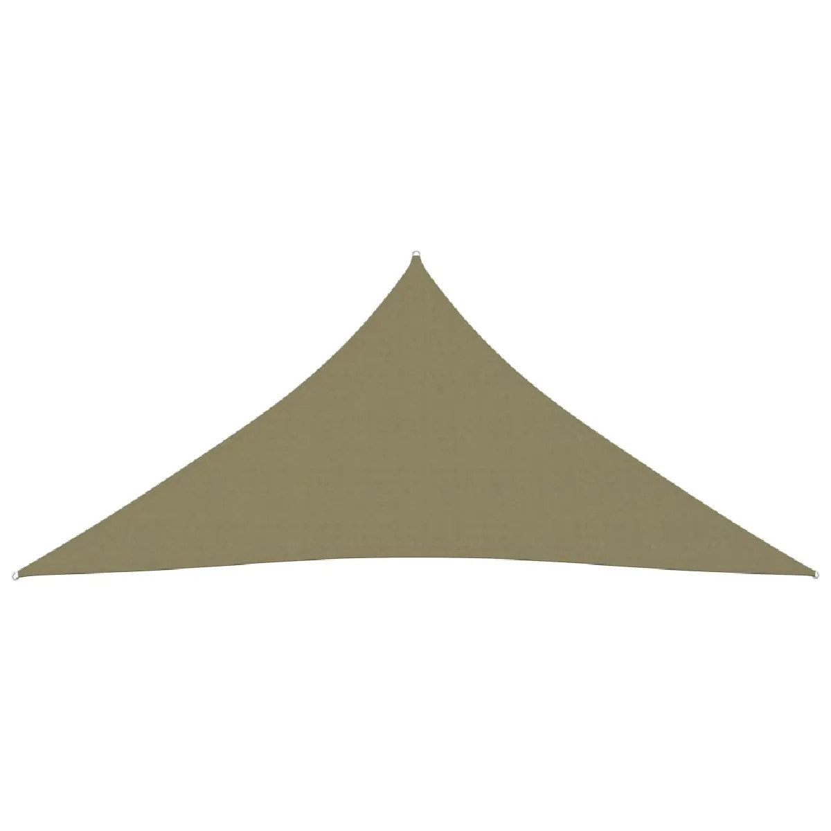 Voile D'ombrage Parasol Tissu Oxford Triangulaire 4,5 X 4,5 X 4,5 M Beige 02_0009852
