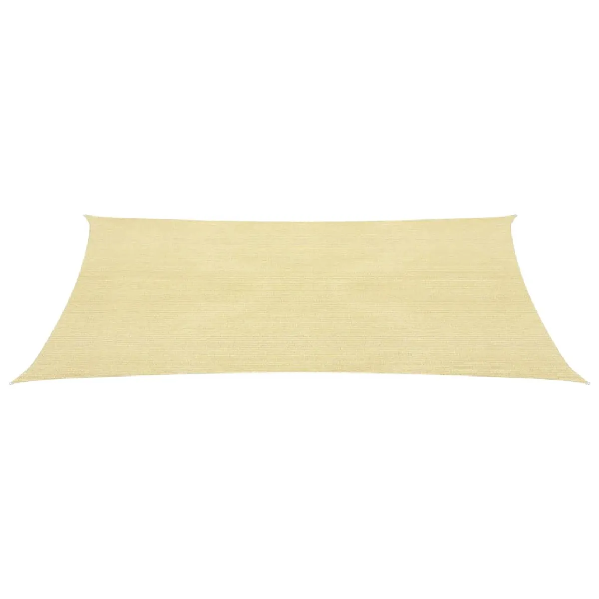 Voile Toile D'ombrage Parasol 160 G/m² 3 X 3 M Pehd Beige 02_0008967