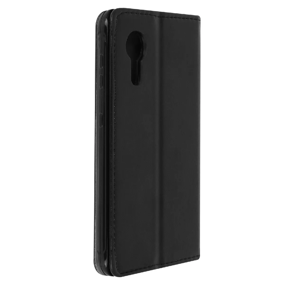 Étui pour Samsung Galaxy Xcover 5 Porte-carte Fonction Support Noir - Neuf