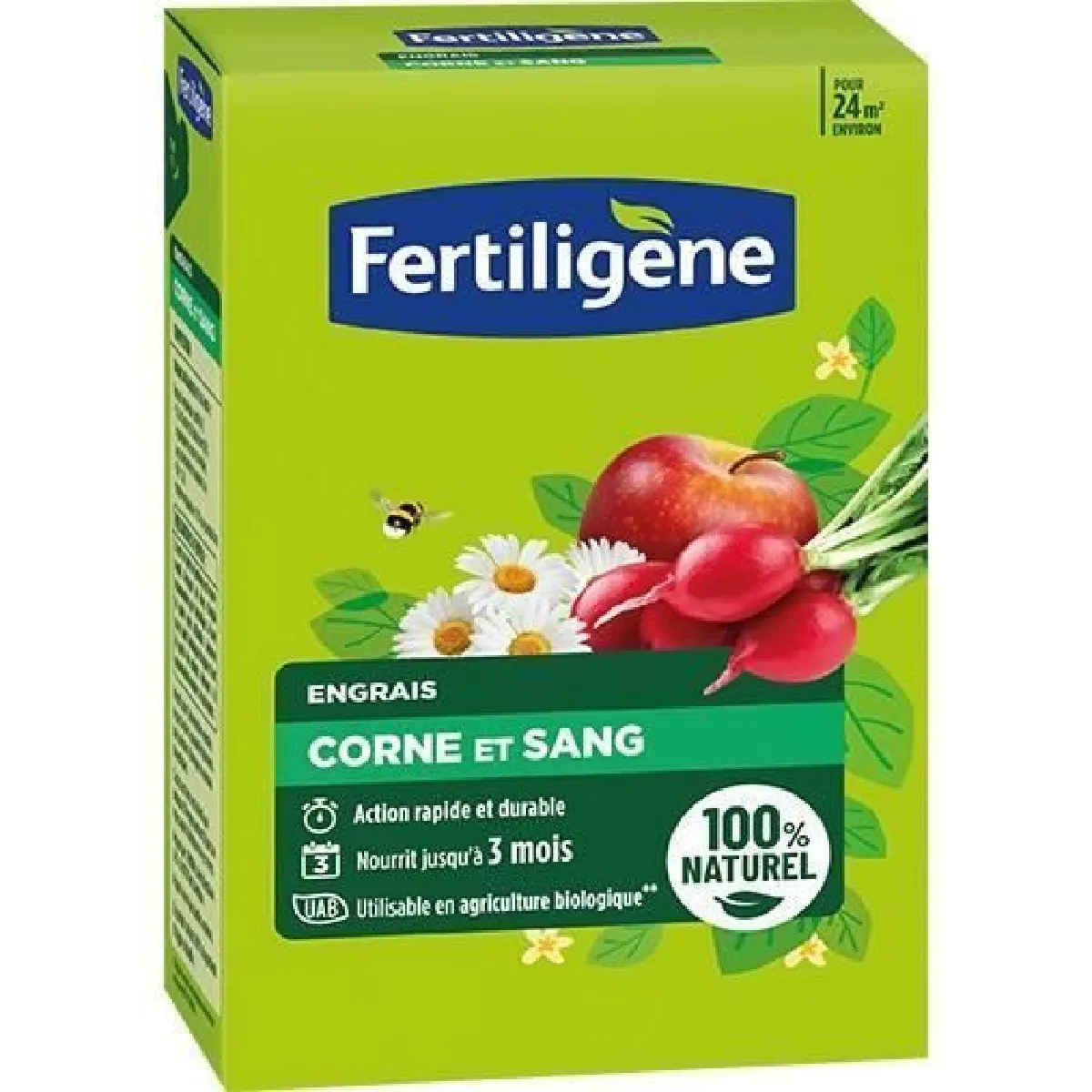 Engrais Corne Et Sang - Fcosan12 - 1,2 Kg - Action Rapide Et Durable - Nourrit Jusqu'a 3 Mois