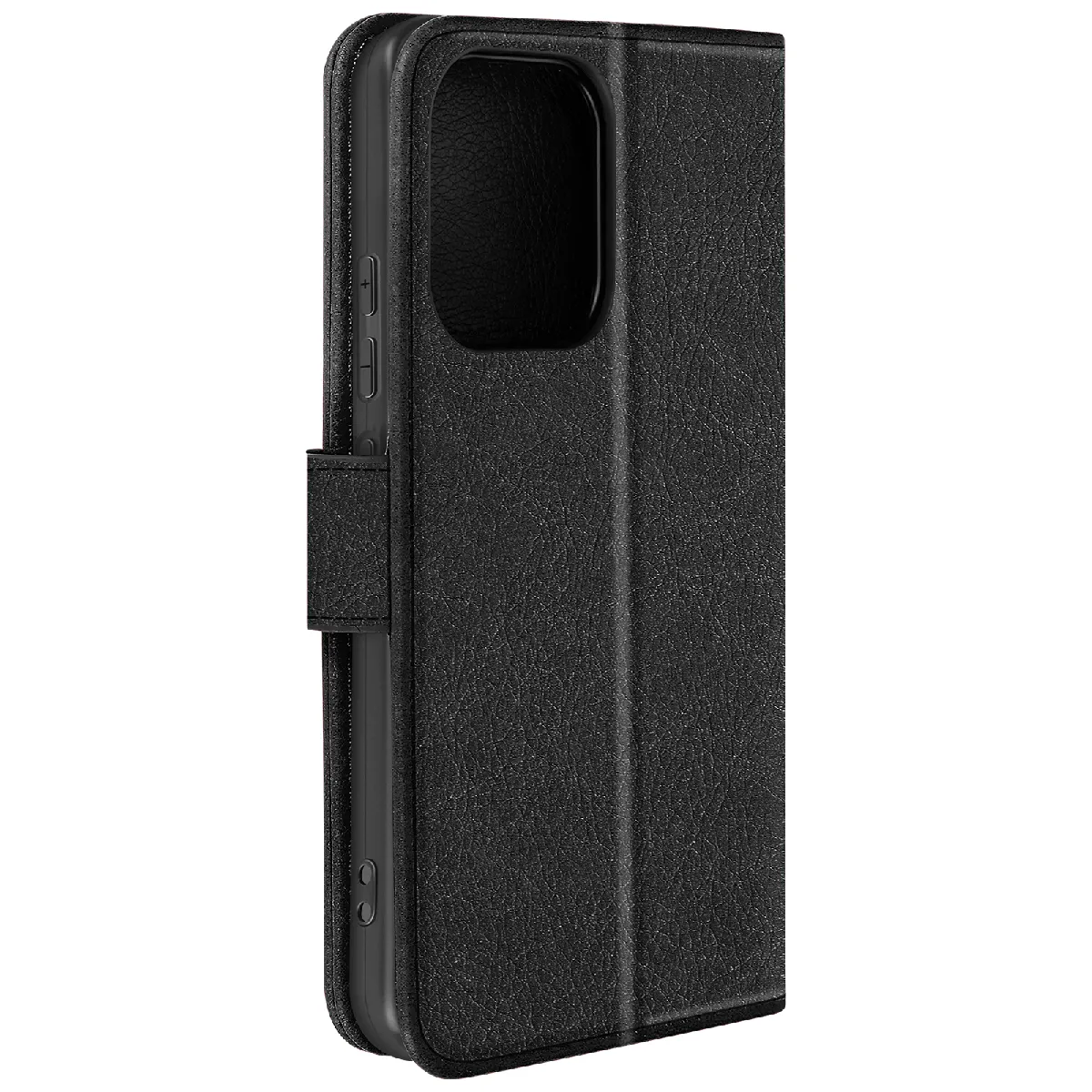 Étui Pour Xiaomi Redmi Note 13 4g Portefeuille Et Support Vidéo Noir