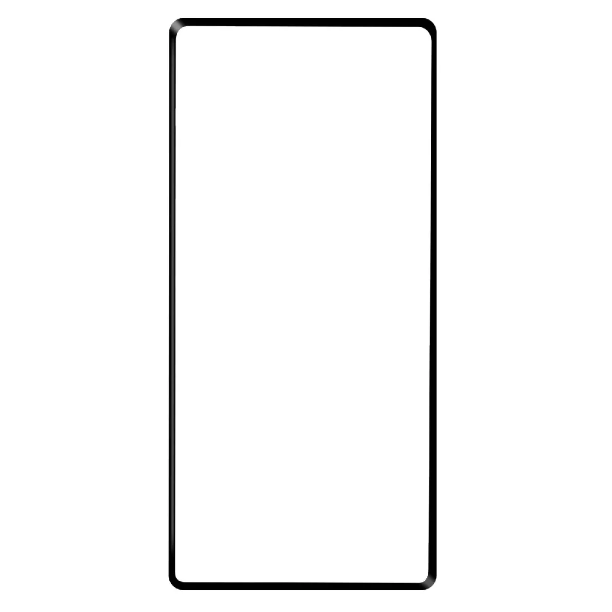 Verre Trempé Pour Google Pixel 7 Résistant Dureté 9h Anti-traces Noir