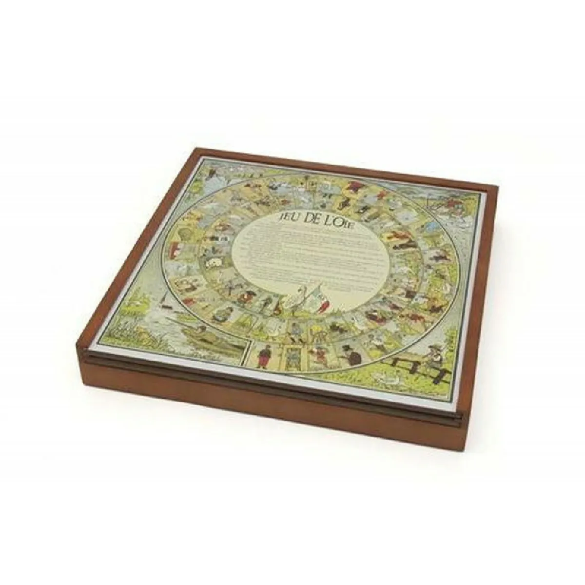 Coffret En Bois De 5 Jeux Cartamundi Sapelly