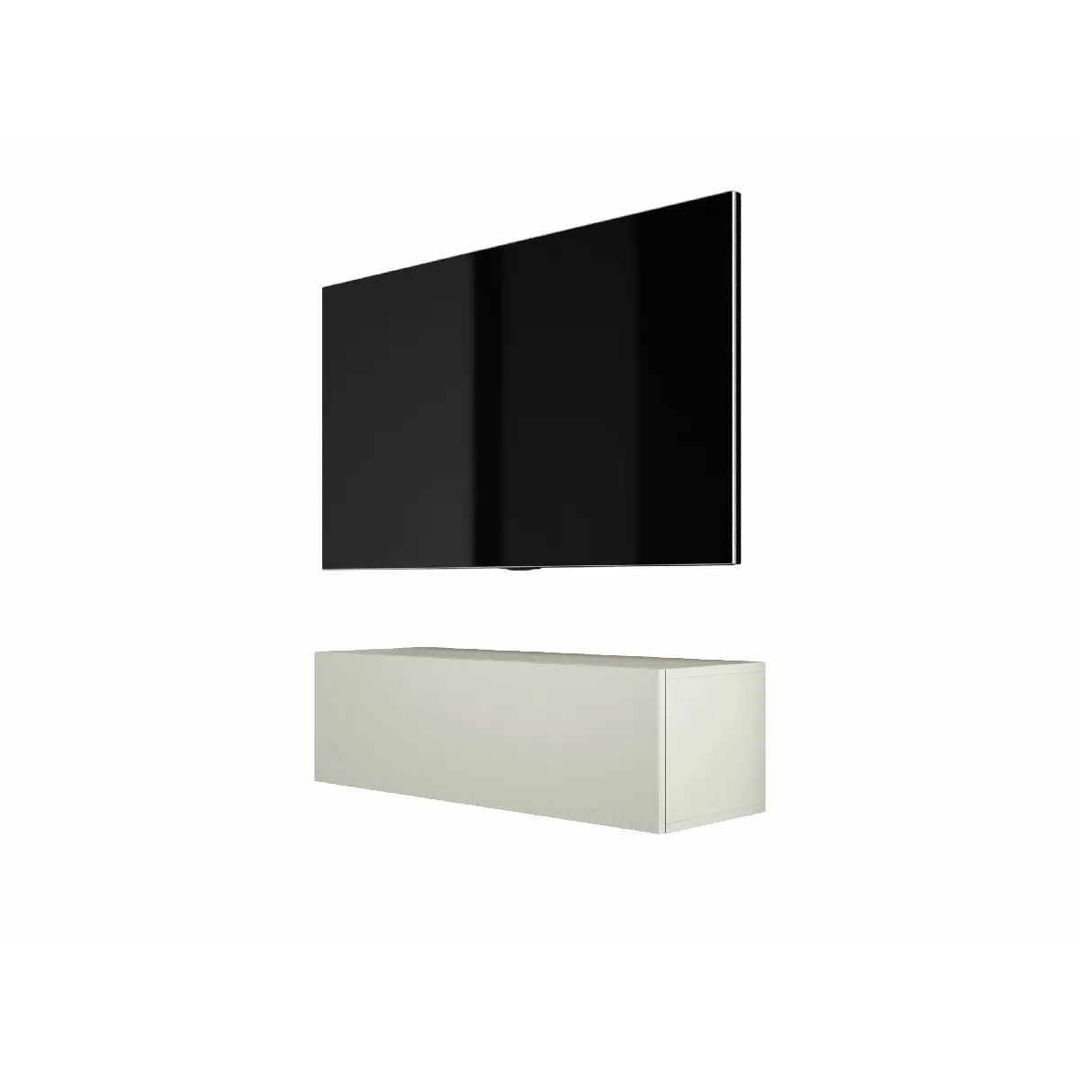 Meuble TV Suspendu, 100 X 34 X 32 Cm, Cachemire