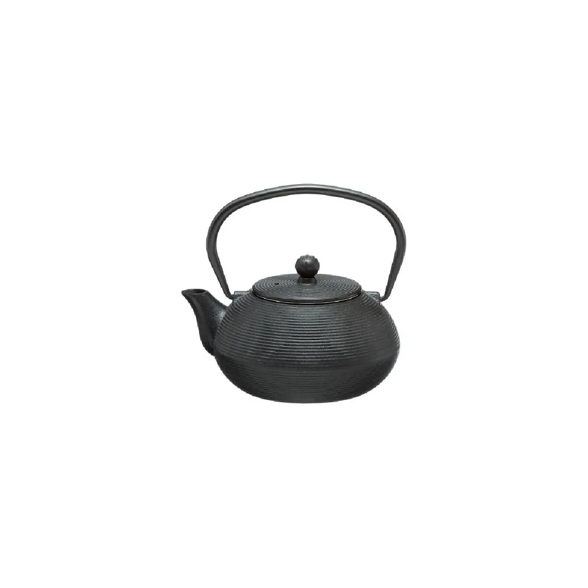 Secret De Gourmet - Théière Marin En Fonte De 60 Cl, Design Nautique, Couleur Noire, Livraison Gratuite
