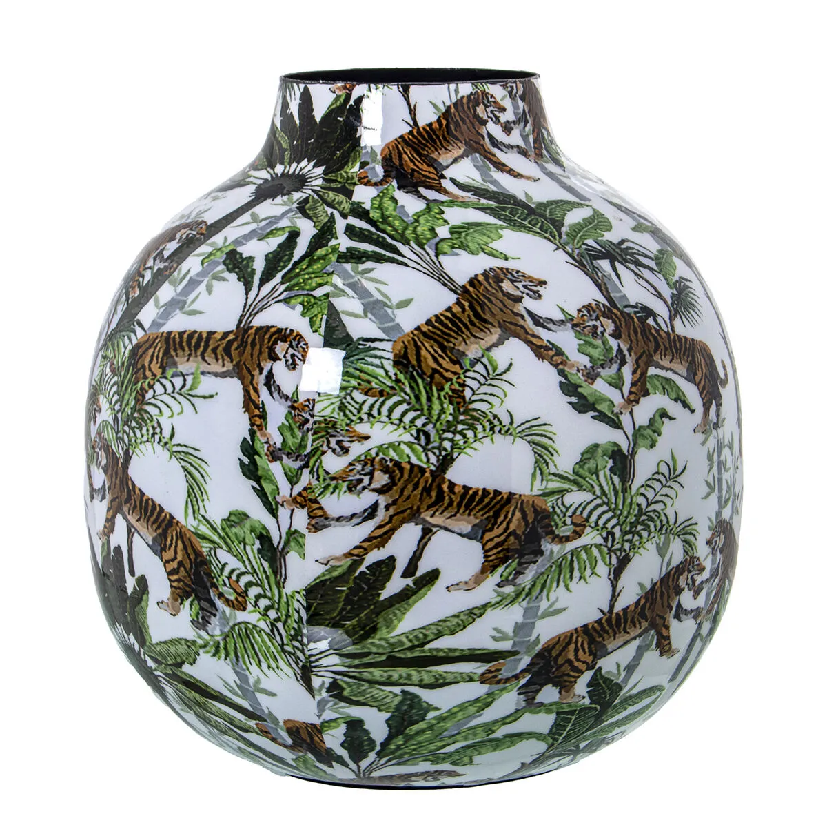 Vase Alexandra House Living Métal Tigre 21 X 20 X 21 Cm