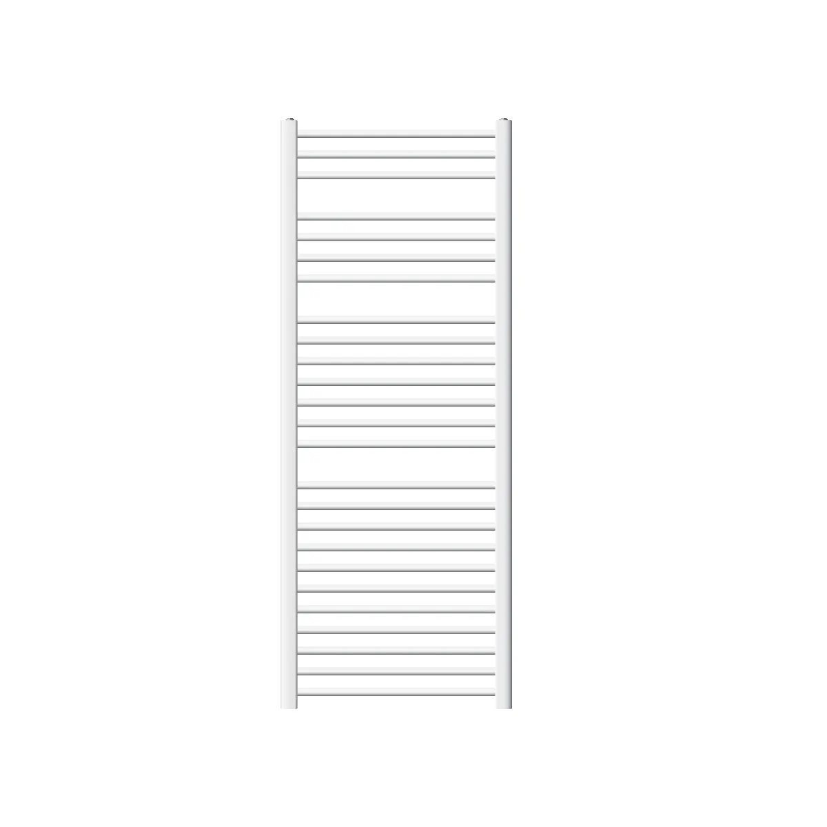 Radiateur de Salle de Bain Design Sahara, 600 x 1500 mm, Blanc, Forme Droite
