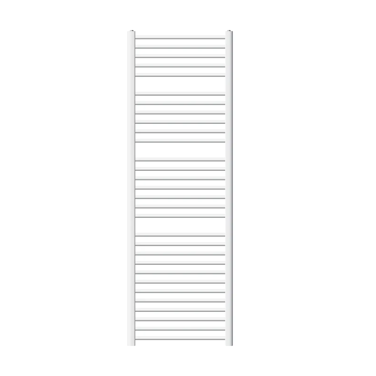 Radiateur de Salle de Bain Design Sahara, 600 x 1800 mm, Blanc, Forme Droite