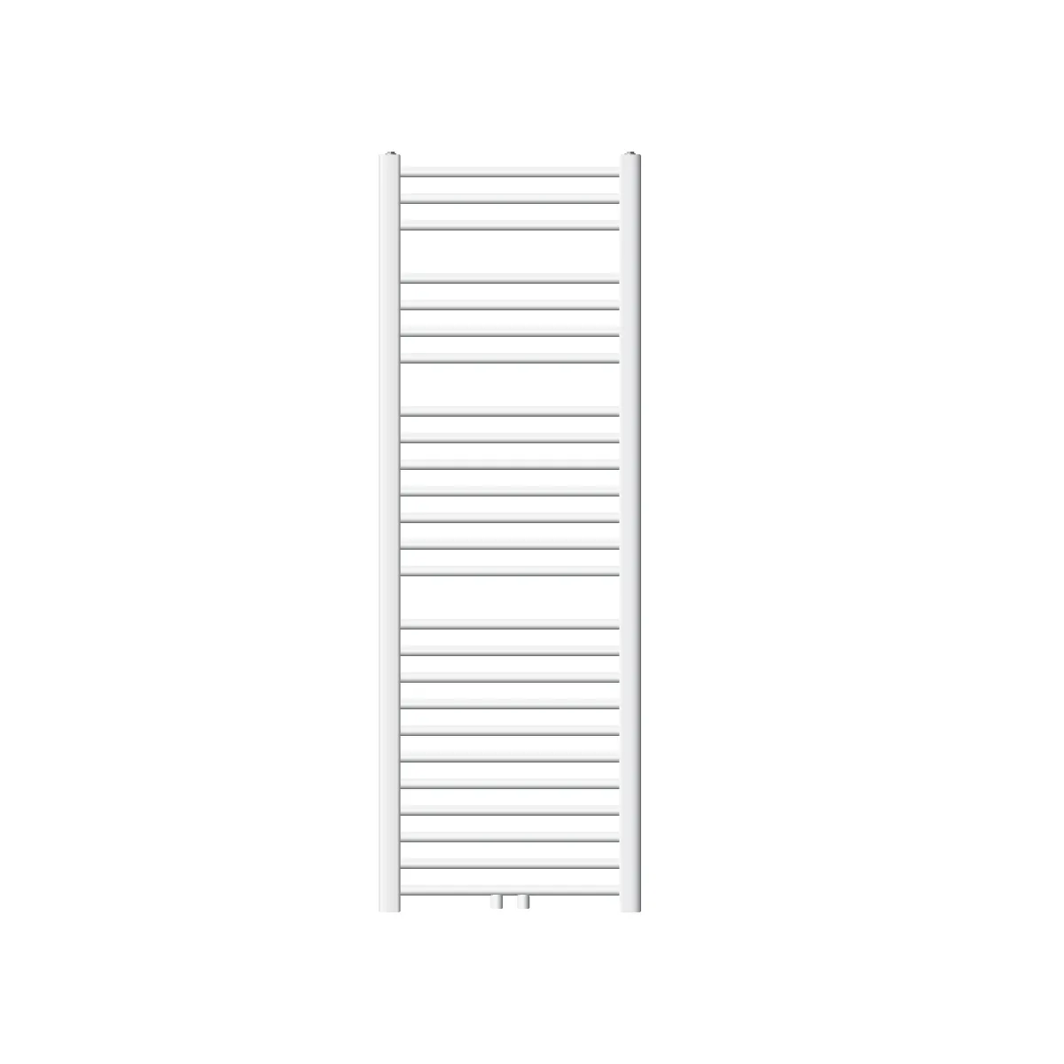 Radiateur de Salle de Bain Design Sahara, 500 x 1500 mm, Blanc, Forme Droit