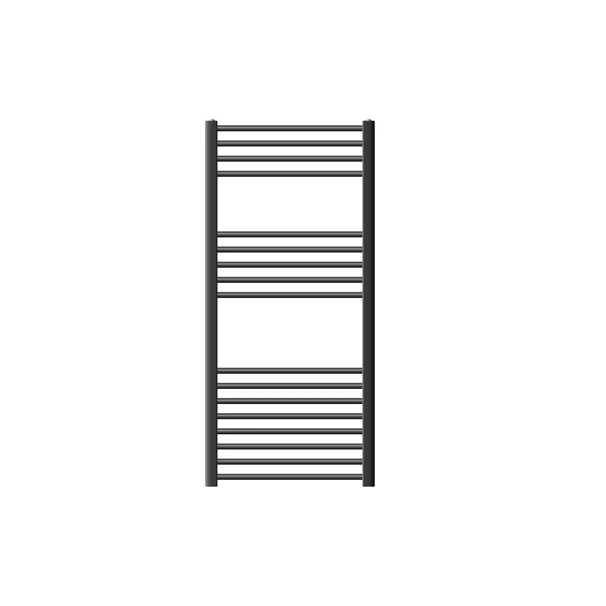 Radiateur de Salle de Bain Design Sahara, 600x1200 mm, Anthracite, Forme Droite