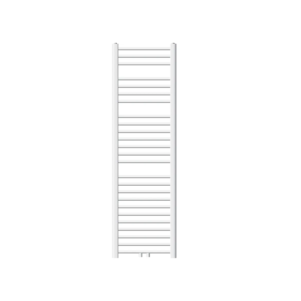 Radiateur de Salle de Bain Design Sahara, 400 x 1500 mm, Blanc, Forme Droit