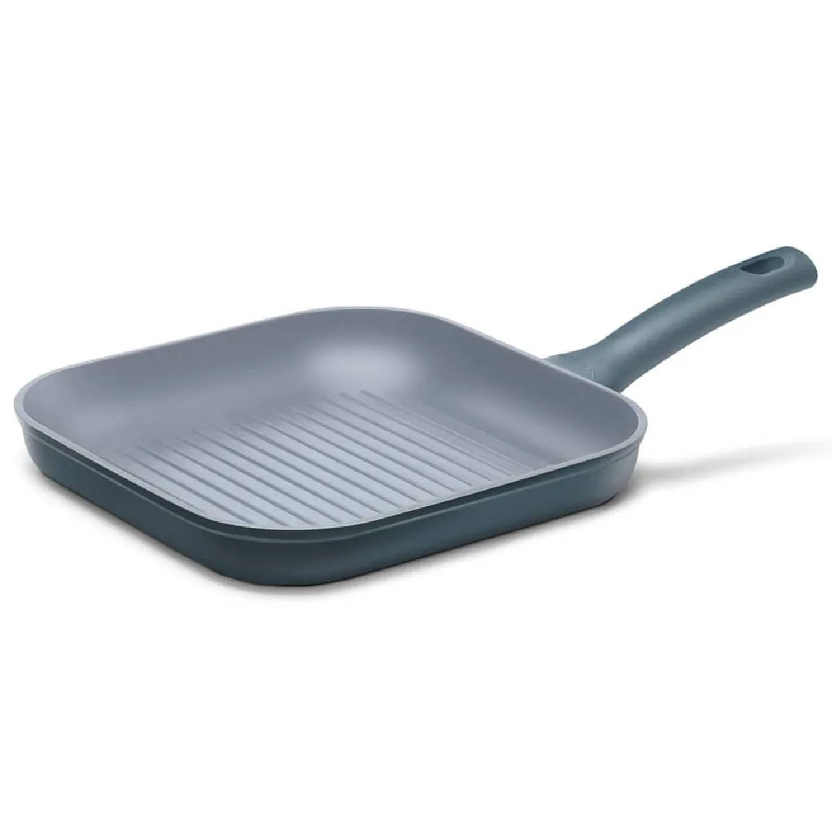 Poêle À Griller Cuisinox Denim Blues 26x26 Cm - Cuisine Saine Et Écologique