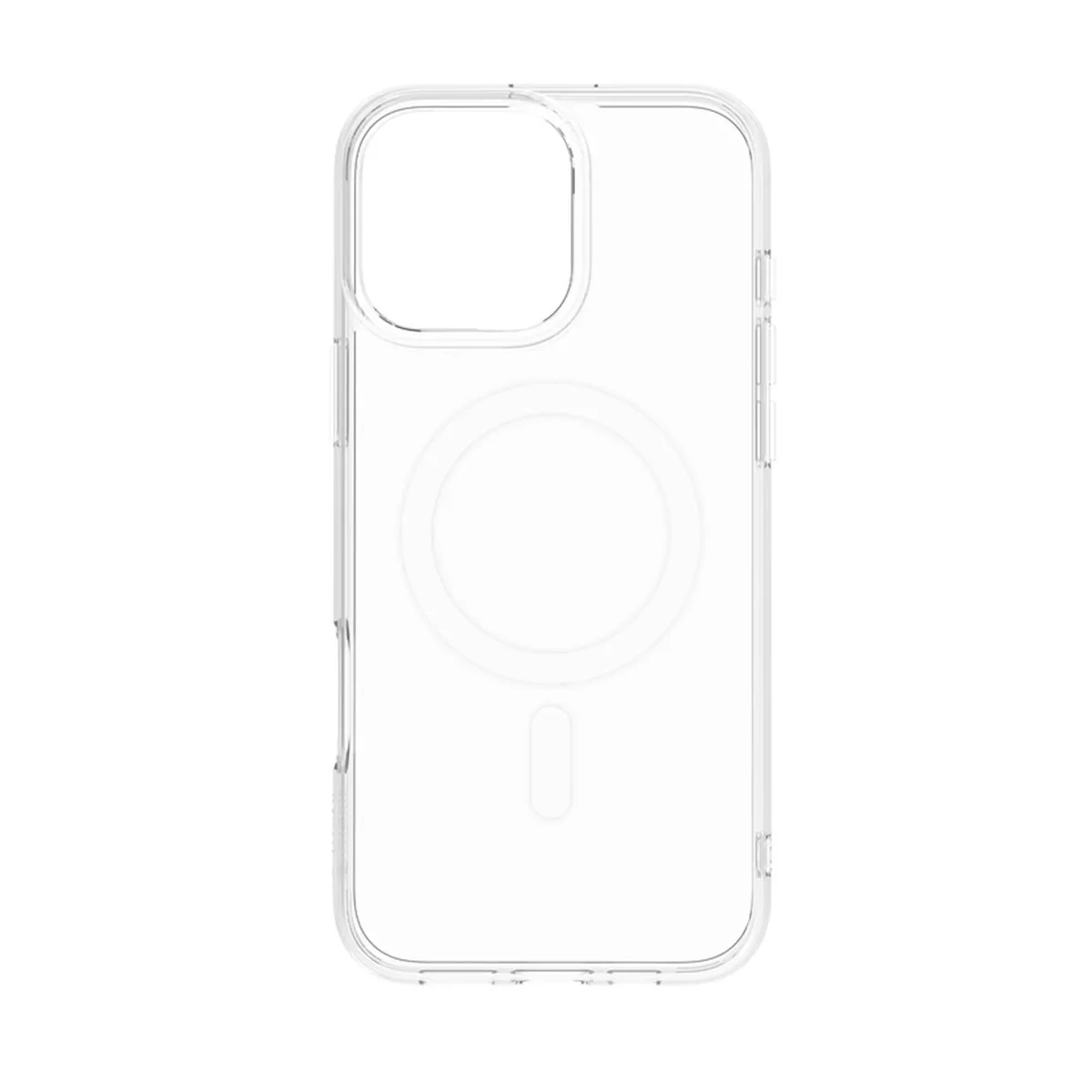 Coque Pour Iphone 16 Pro Max Magsafe Contours Renforcés Antichocs 2m Ofg Transparent Muvit