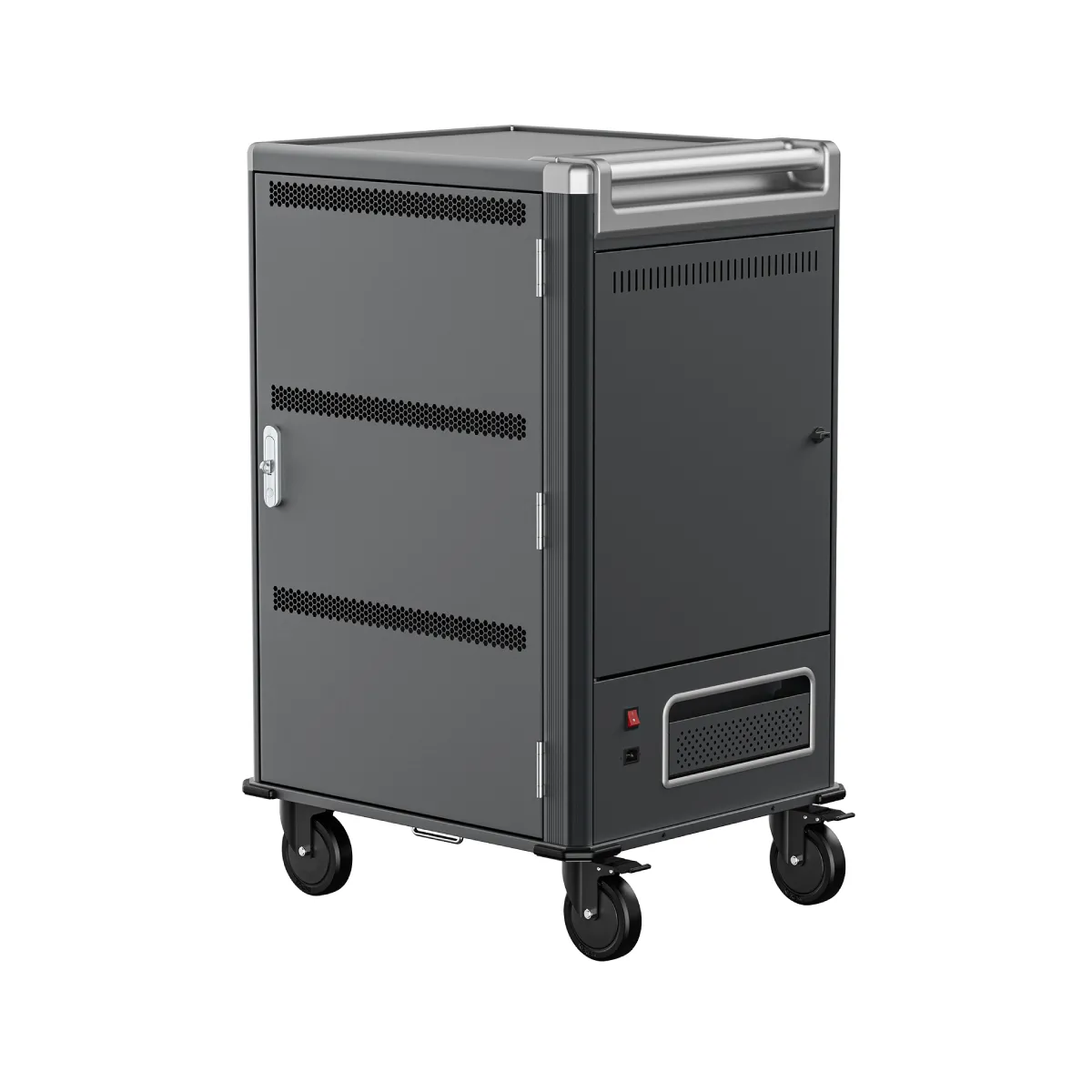 Chariot de chargement et de stockage mobile Ewent EW1701 pour 36 ordinateurs portables / tablettes - Neuf