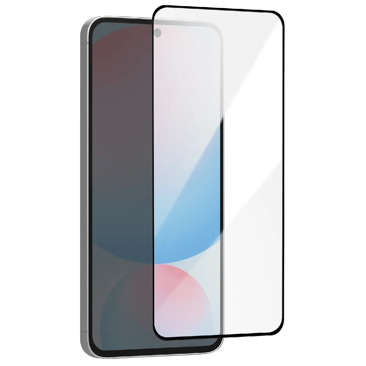 Verre Trempé Pour Samsung Galaxy S24 Fe Dureté 9h Full Glue 5d Transparent
