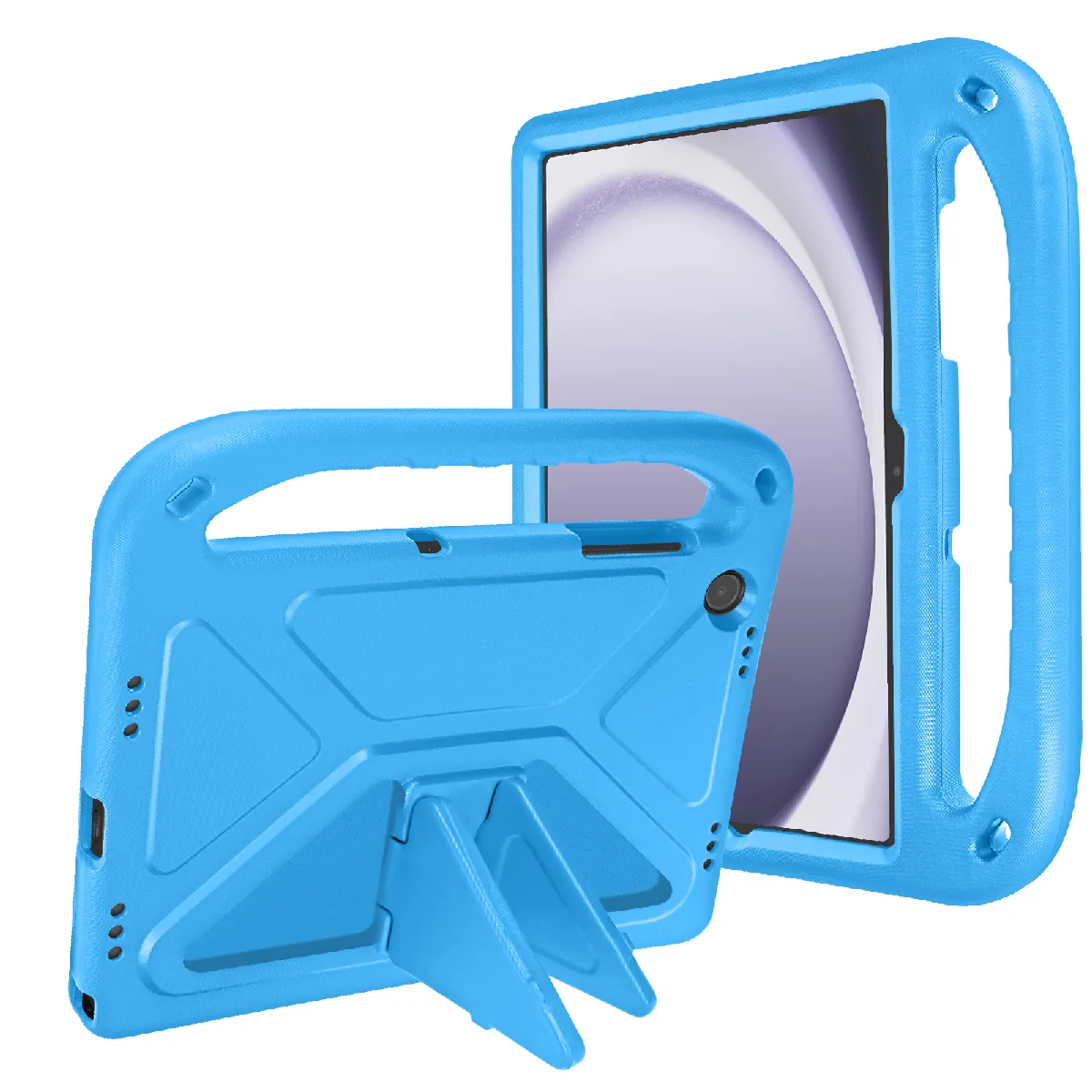 Coque Enfant Avizar Samsung Tab A9 Plus 9,7" Bleu Mousse