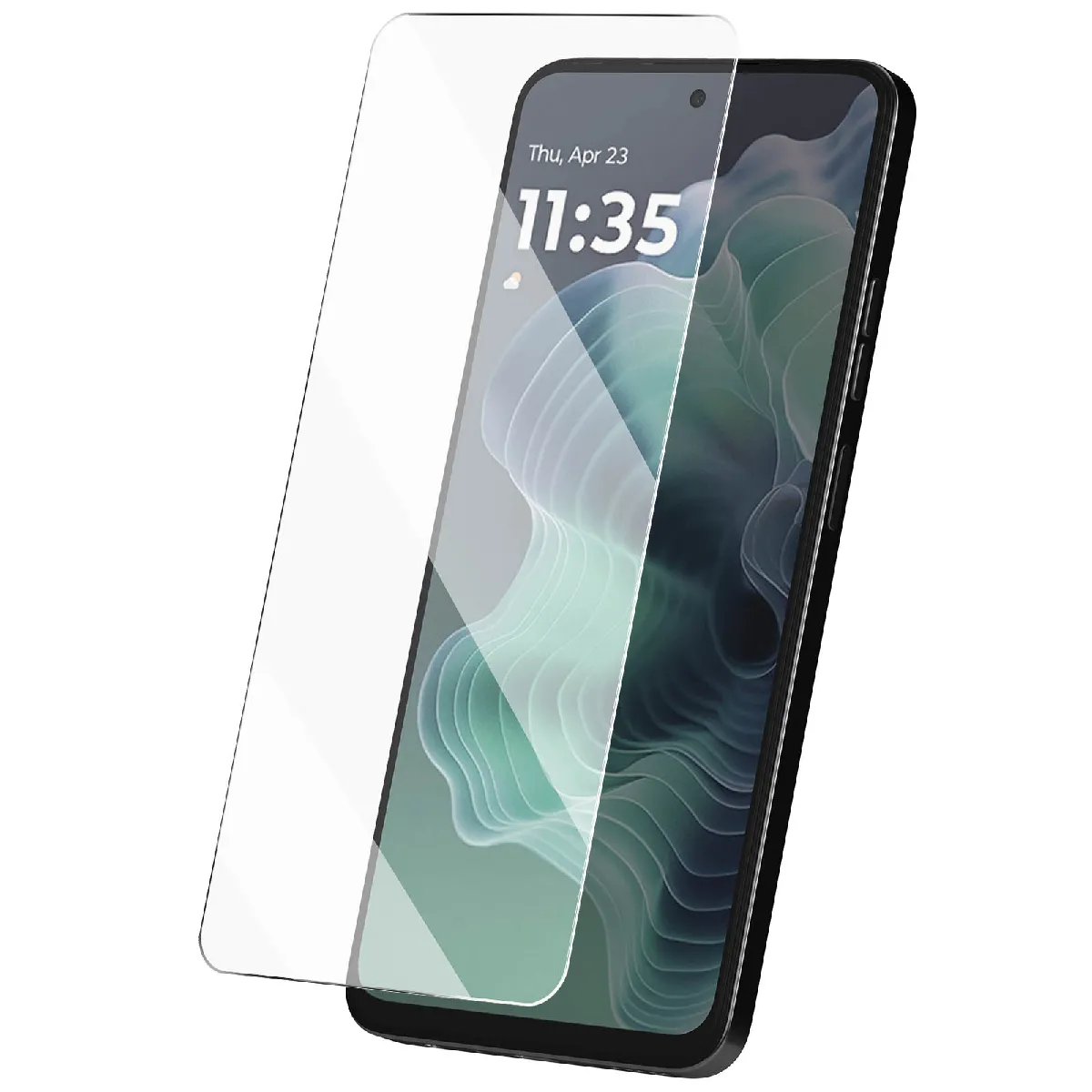 Verre Trempé Pour Motorola Moto G35 Dureté 9h Anti-rayure Biseauté Transparent