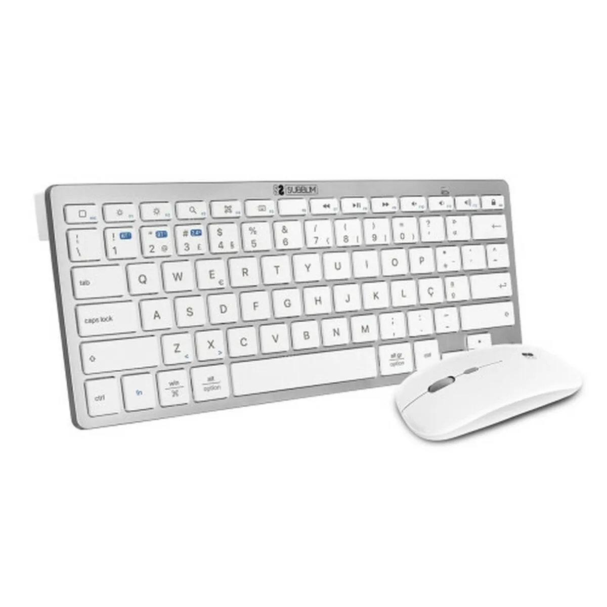 Clavier Subblim Combo Multidispositivo Compacto Silver