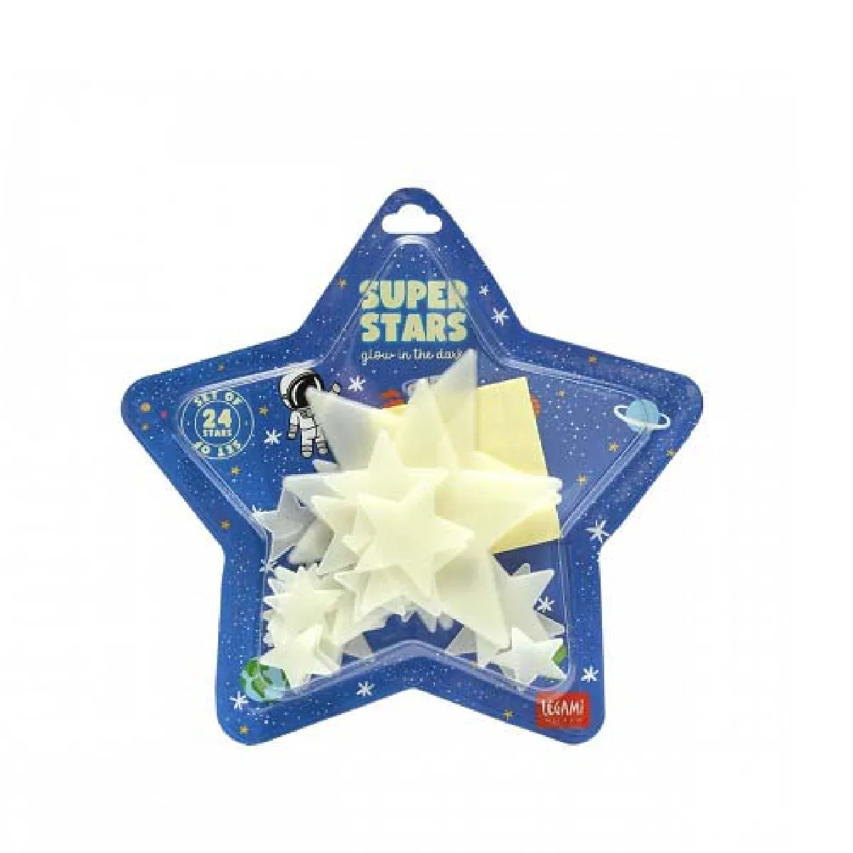 Stickers Phosphorescents Legami Violet