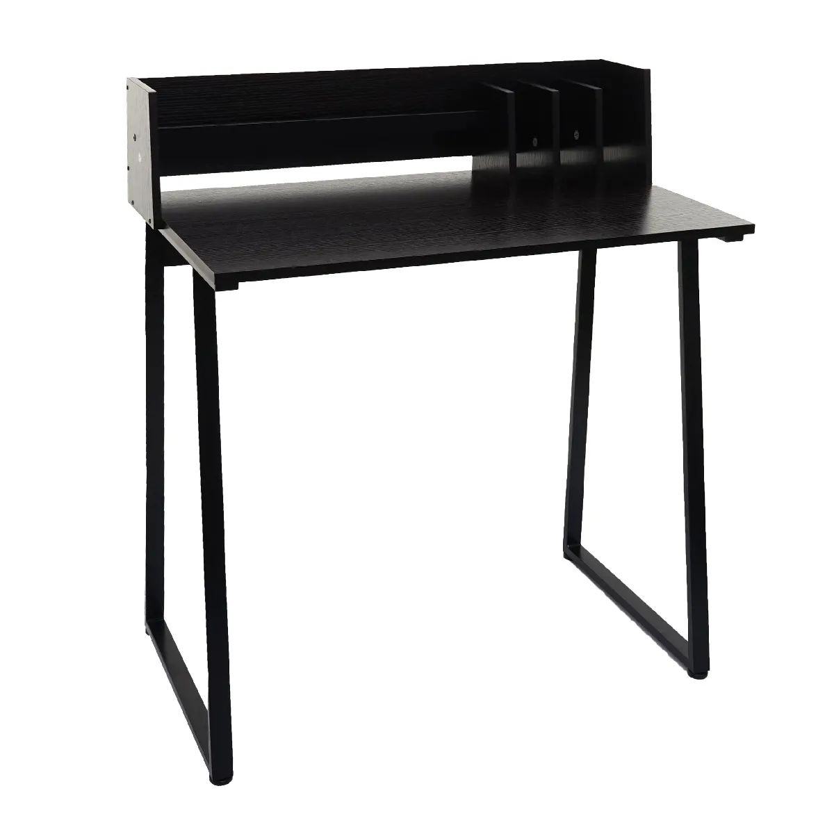 Bureau Table D'ordinateur 82x51 Cm Support Pour Livres Et Documents Inclus Structure En Métal 04_0006059