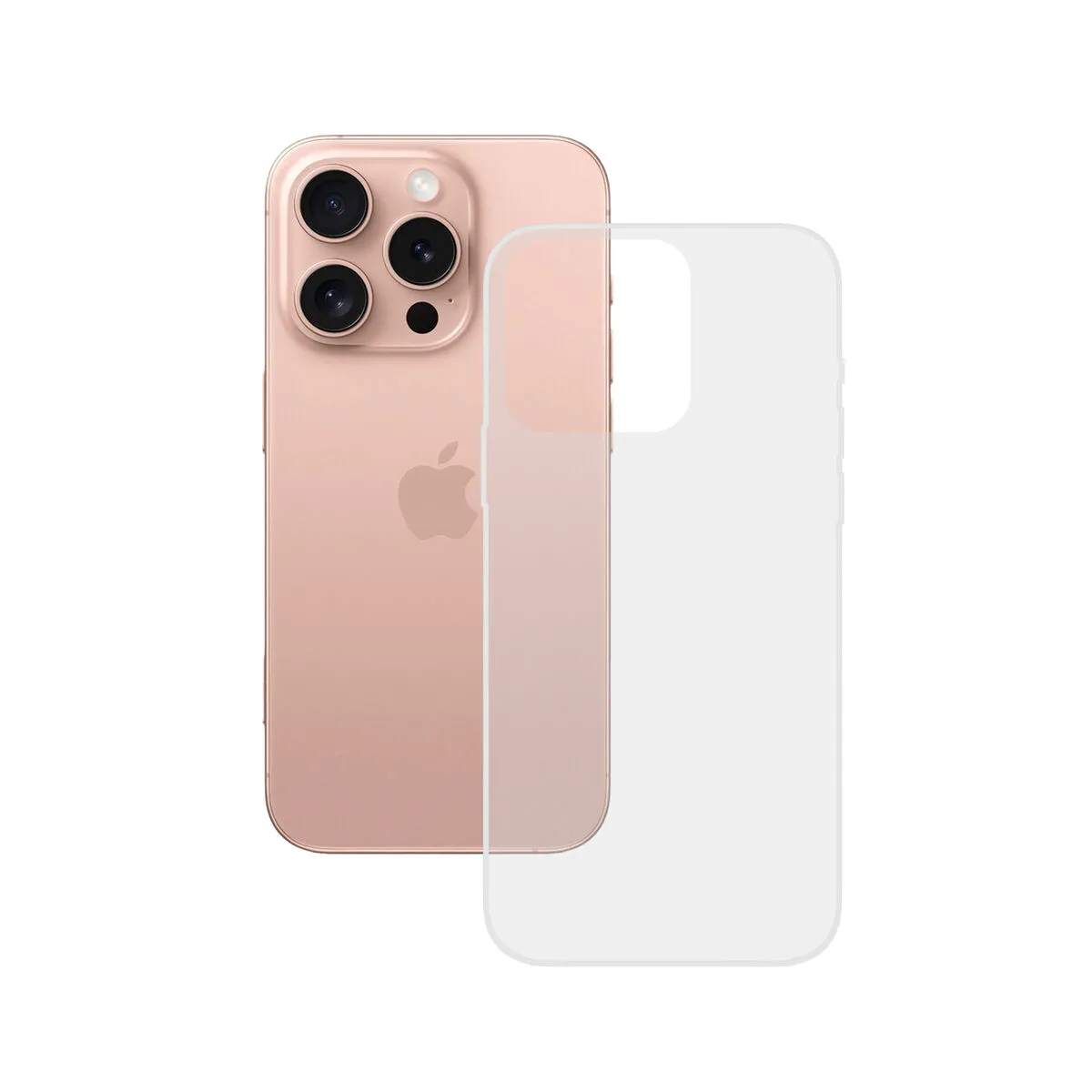 Protection Pour Téléphone Portable Ksix Iphone 16 Pro Transparent