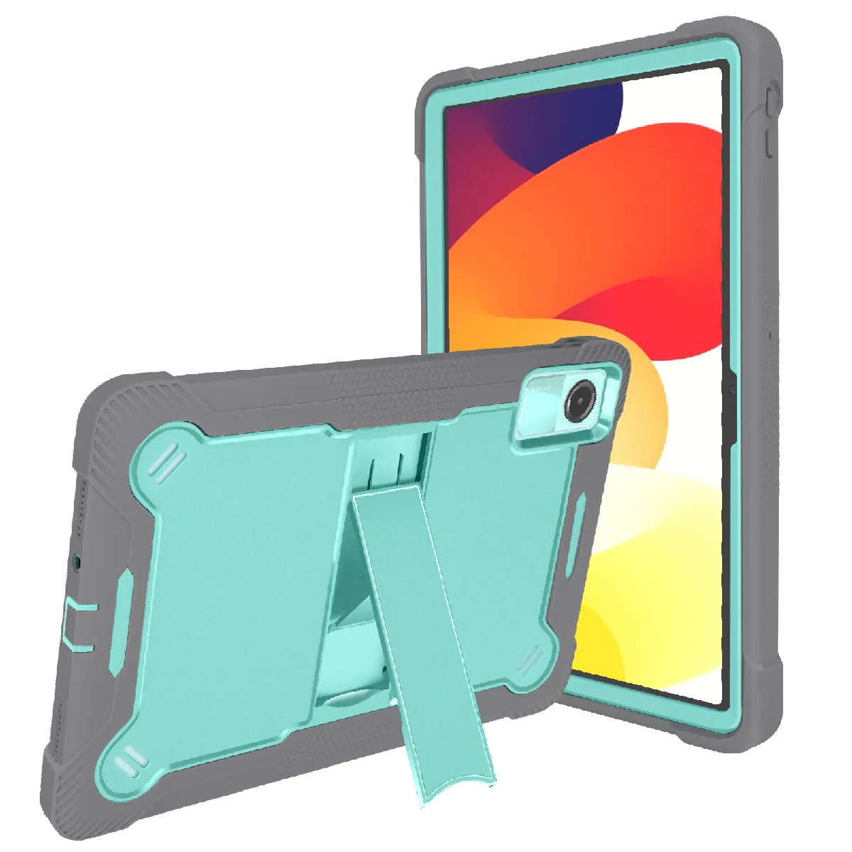 Coque Avizar Antichoc Béquille Xiaomi Redmi Pad Se Pad 2 Turquoise Plastique